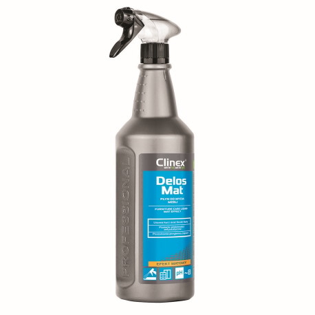 Płyn do pielęgnacji mebli CLINEX Delos Mat 1L