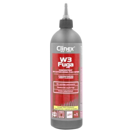 Koncentrat CLINEX W3 Fuga, do czyszczenia fug i spoin, 500 ml