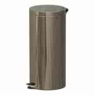 Kosz na śmieci ALDA FREEDOM FRESH, 30l, stal nierdzewna, srebrny połysk