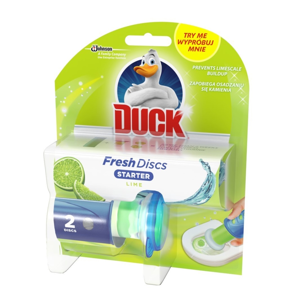 WC krążek żelowy DUCK DISCS LIME
