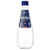 Woda mineralna gazowana Kinga Pienińska 330 ml szkło biała 12szt - butelki bezkaucyjne