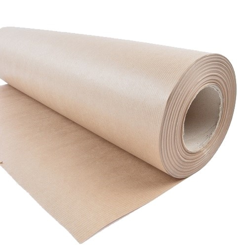 Papier pak brązowy prążek 126x105cm 80g 5kg KRAFT