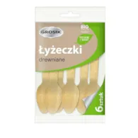 Jan Niezbędny ZD Łyżki drewniane 6szt