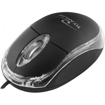 Mysz OPTY  czarna XM110K USB