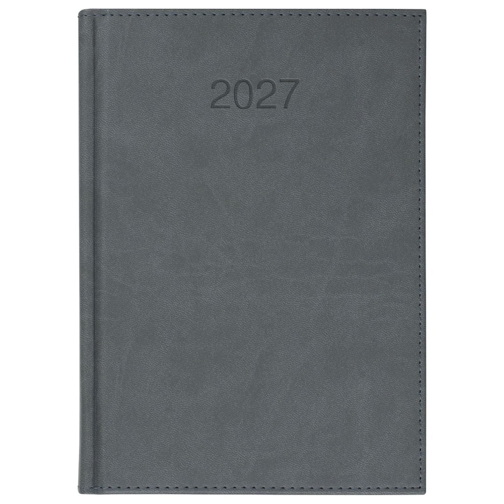 Kalendarz A5 2027 Vivo szary tygodniowy
