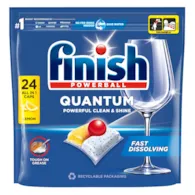 Tabletki do zmywarki Finish Quatum Lemon 24 szt.