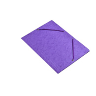 Teczka preszpanowa A4 z gumką na rogach, fioletowa KBK