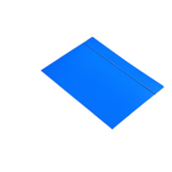 Teczka lakierowana A4 z gumką prostą, jasno niebieska 350g KBK