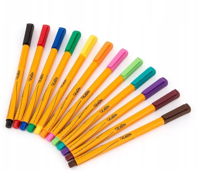 CIENKOPIS RC-04 MIX 12SZT. ETUI