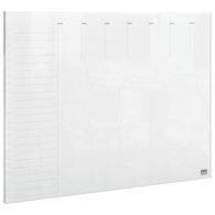 Planer akrylowy tygodniowy na biurko Nobo Home A4