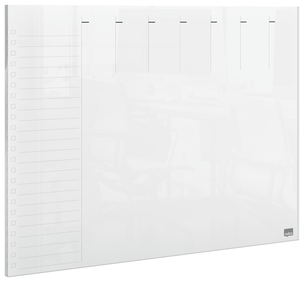 Planer akrylowy tygodniowy na biurko Nobo Home A4
