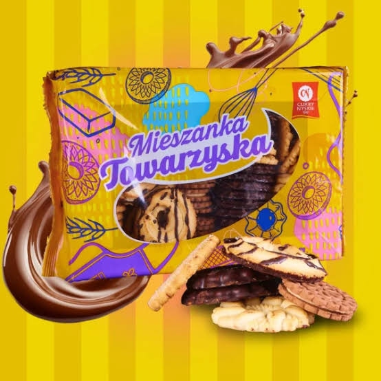Ciastka Nyskie Mieszanka Towarzyska z okienkiem 650g