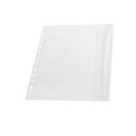 KOSZULKA Z KLAPKĄ BOCZNĄ DO WPINANIA A4 PVC 10 szt./opak. Panta Plast