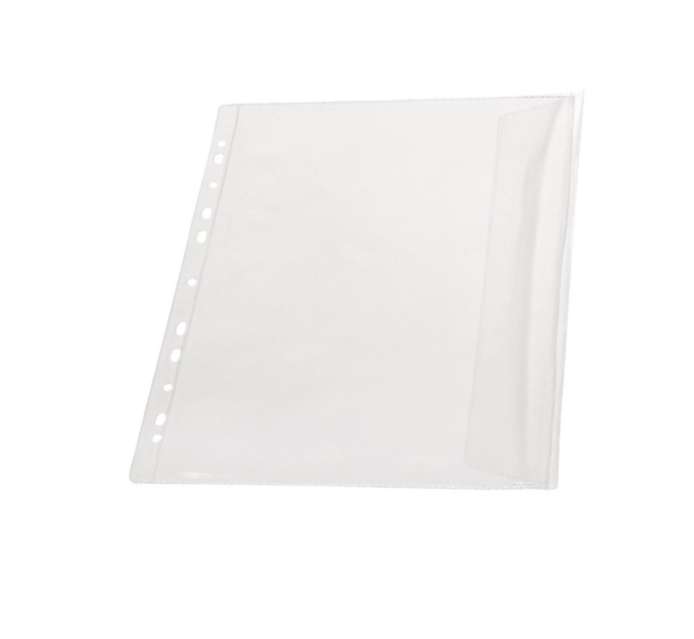 KOSZULKA Z KLAPKĄ BOCZNĄ DO WPINANIA A4 PVC 10 szt./opak. Panta Plast