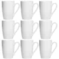 OE16  kubek biały porcelana 300ml 6szt