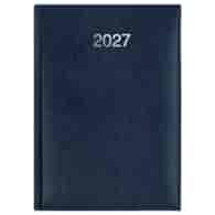 Kalendarz A5 2027 Crono granatowy dzienny
