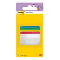 Zakładki indeksujące POST-IT® do archiwizacji (686-A1), PP, wygięte, 50,8x38,1mm, 4x6 kart., mix kolorów