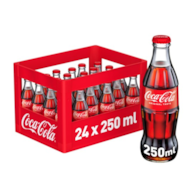 Coca-Cola butelka zwrotna szkło 250 ml op 24 sztuki