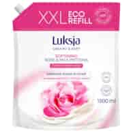 Luksja Kremowe mydło w płynie Róża i Proteiny mleka, zapas 1500 ml