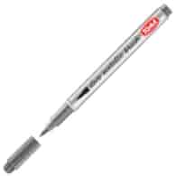 Marker permanentny DECOmetalic Brush srebrny TO-325