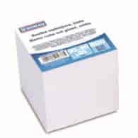 Kostka DONAU nieklejona, 90x90x90mm, ok. 800 kart., biała