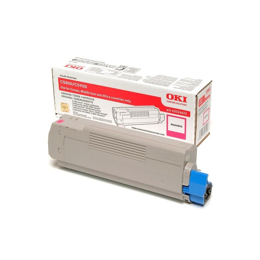 Toner OKI-Page 5800/5900 magenta  (5K)   43324422
