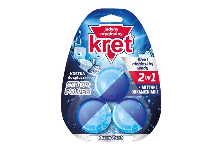 KRET KOSTKA DO WC OCEAN 3X50G