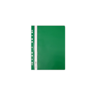 Skoroszyt wpin plast twardy BIURFOL zielony  SH-01-02