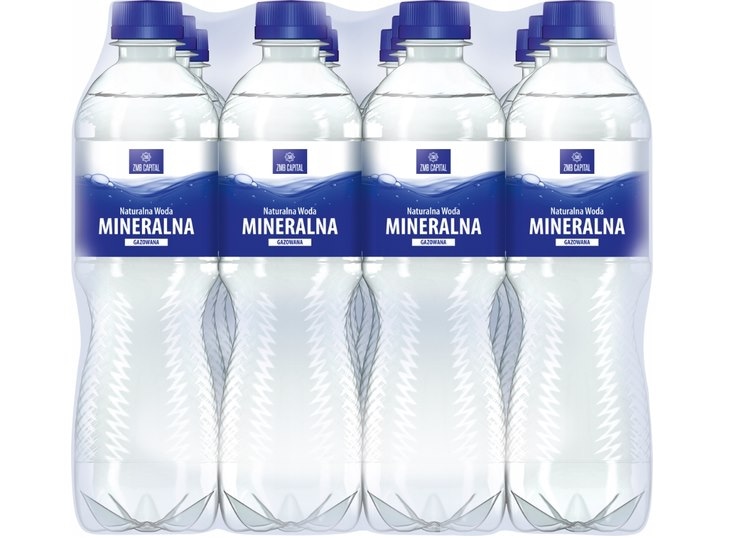 Woda ZMB Ustronianka gazowana 0,5l 12szt