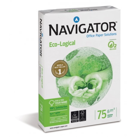 Papier ksero biały A4/75g 500 arkuszy Navigator Eco-Logical