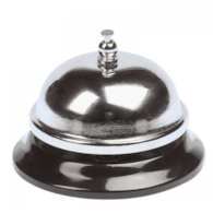 Dzwonek recepcyjny Q-CONNECT, średnica 85mm