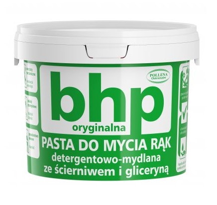 Pasta do mycia silnie zabrudzonych rąk