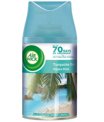 Wkład do automatycznego odświeżacza powietrza AIR WICK FRESHMATIC Rajska Plaża, wkład, 250ml