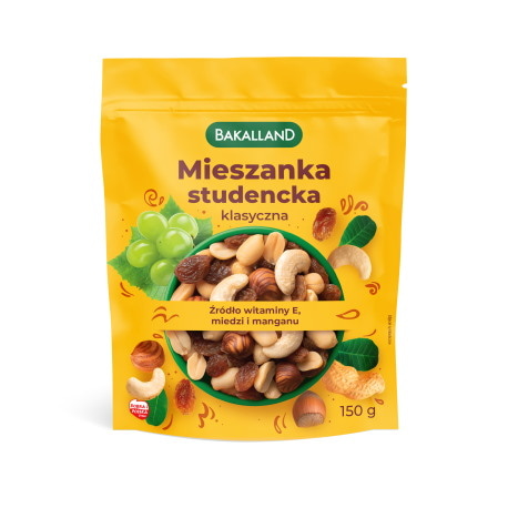 MIESZANKA STUDENCKA BAKALLAND 150G