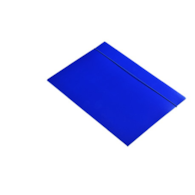 Teczka lakierowana A4 z gumką prostą granatowa 350g KBK