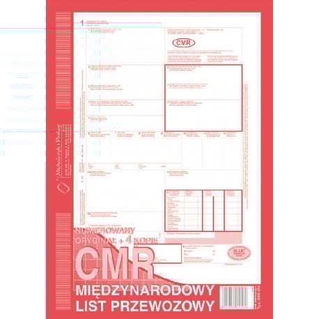 CMR A4 (oryg.+4 kopie)-numerowany