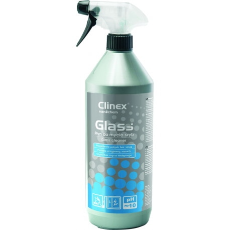 Płyn CLINEX Glass 1L, do mycia szyb,posiada działanie odtłuszczające