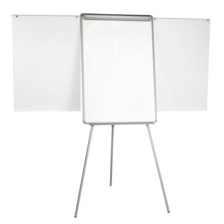 Flipchart na trójnogu BI-OFFICE, 70x102cm, tablica suchoś.-magn., z wyciąganym ramieniem