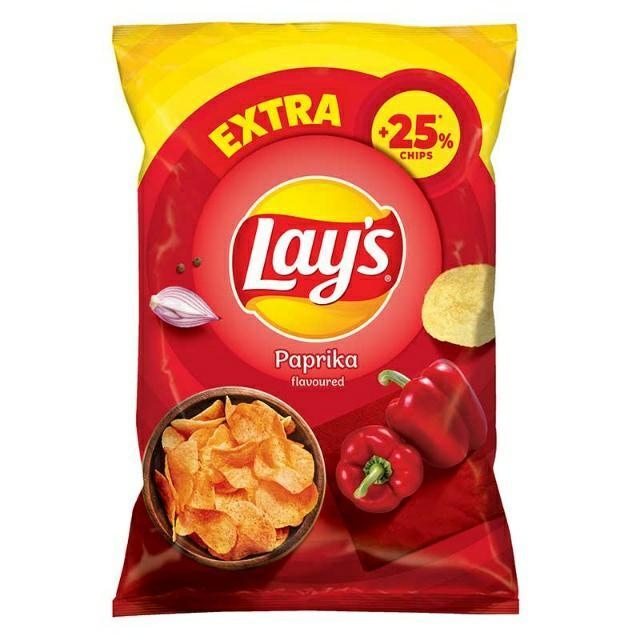 Chipsy LAYS paprykowe 163g