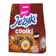 Pralinki JEŻYKI Coolki, dark, 140g