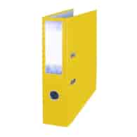 Segregator A4 75mm Petite Office żółty z listwą