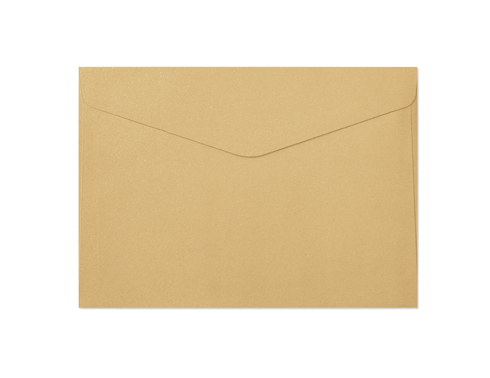 Koperta C5 ozdobna Pearl złota 150g 10szt 280688