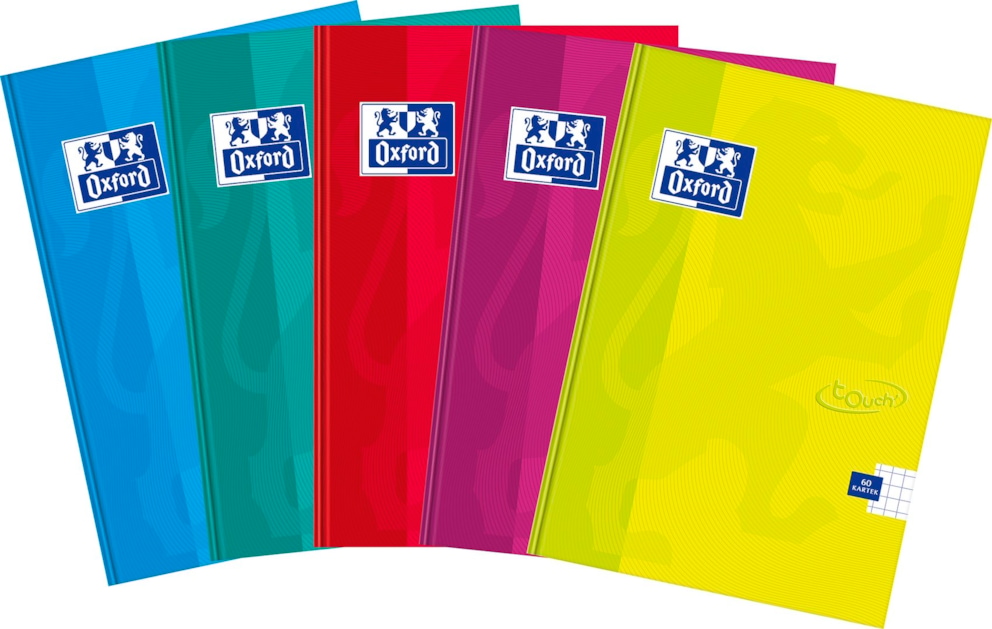 BRULION OXFORD TOUCH A5 96K KRATKA Z MARGINESEM MIX