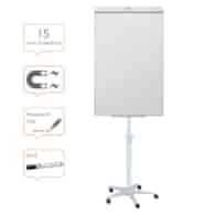 Flipchart mobilny magnetyczny ze stali lakierowanej Nobo Classic