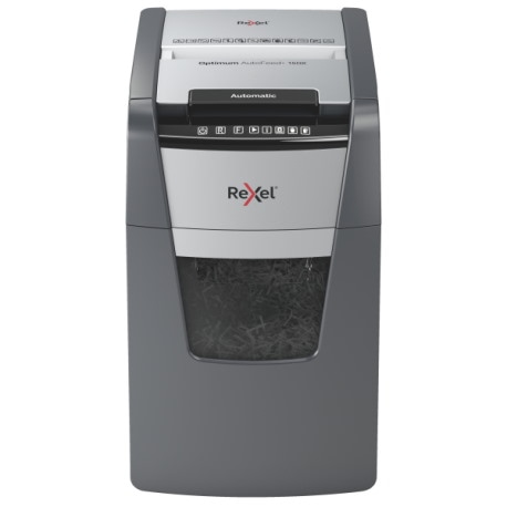 Niszczarka Rexel Optimum AutoFeed+ 150X, (P-4), 150 kartek, 44 l kosz