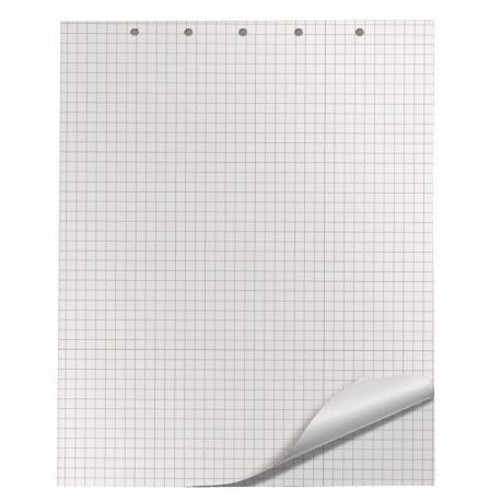 Blok do flipchartów Q-CONNECT, kratka, 65x100cm, 20 kart., biały