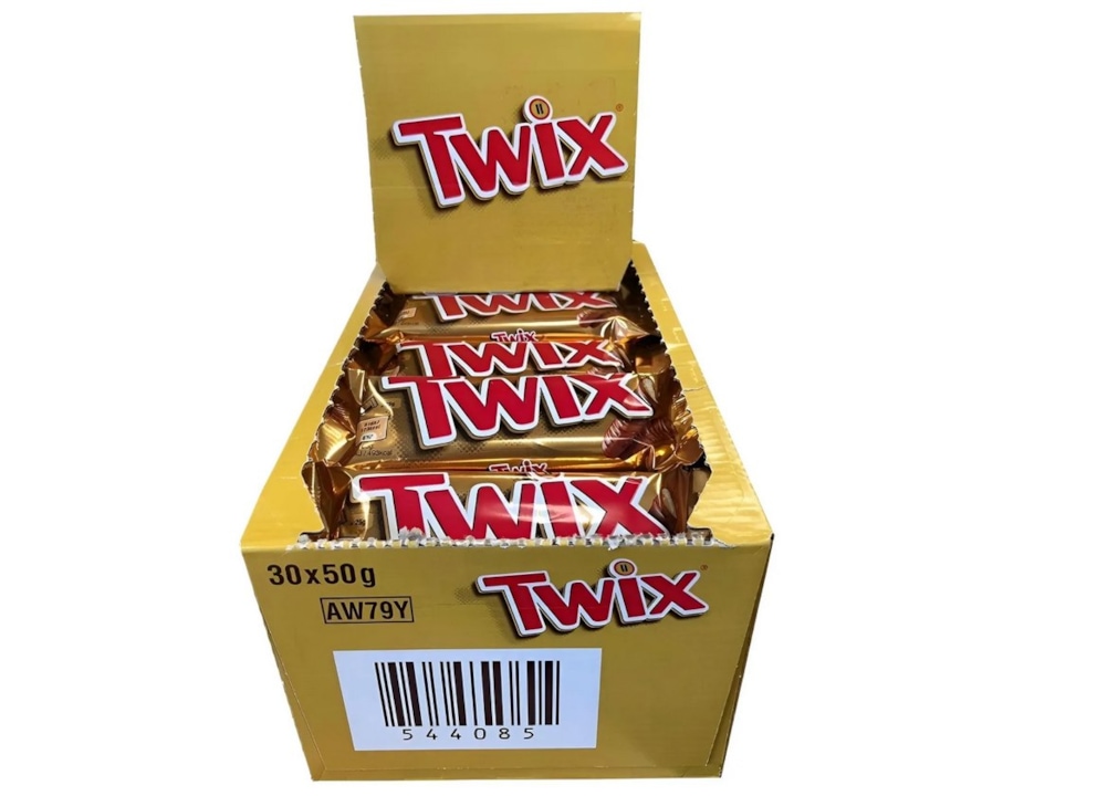 BATON TWIX 50G MARS - opakowanie 30 szt