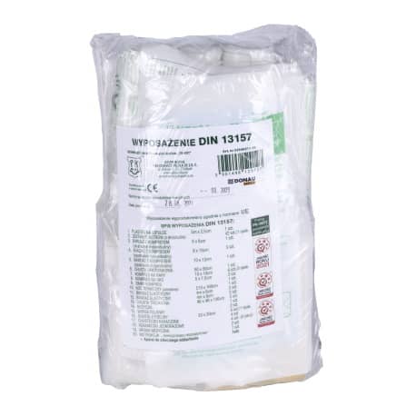 Wyposażenie apteczki DONAU SAFETY, DIN 13157 +A