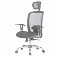 Fotel biurowy OFFICE PRODUCTS Samos, czarny