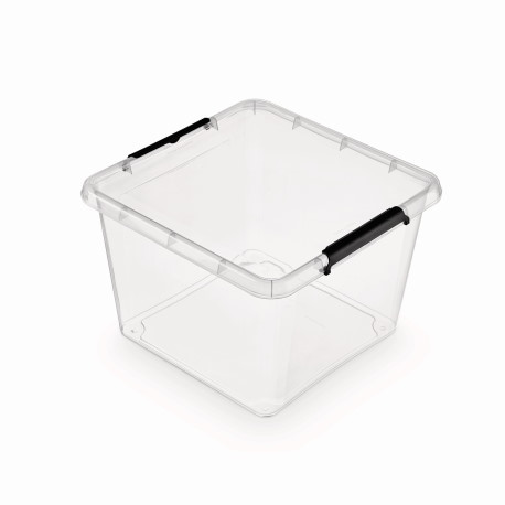 Pojemnik do przechowywania MOXOM Simple box, 32l, transparentny